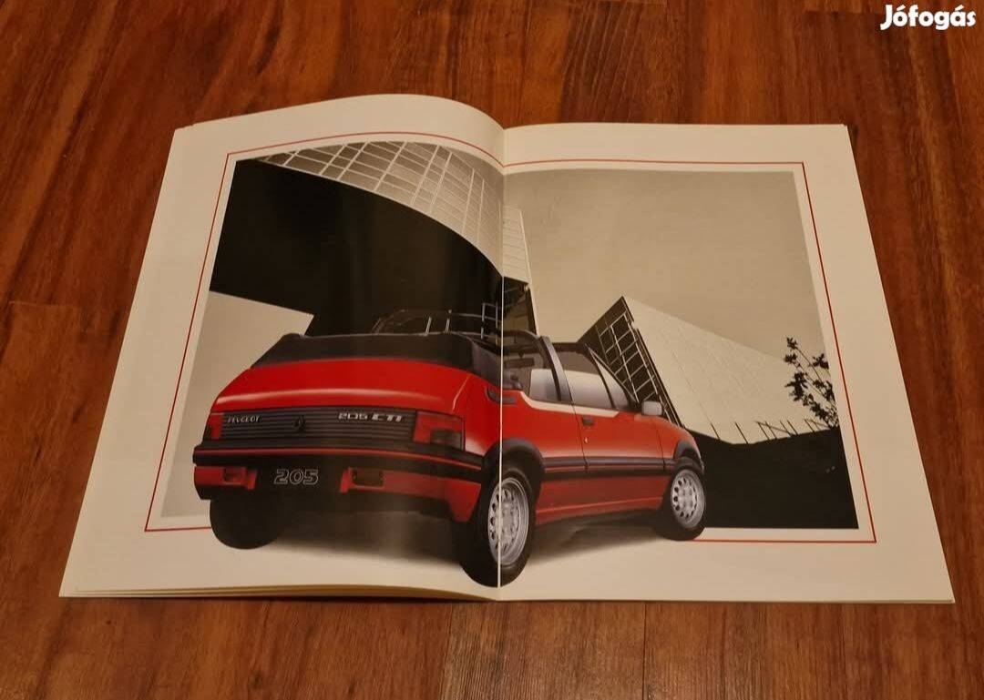 Peugeot 205 Prospektus 1992 GTI CTI Is Benne Van