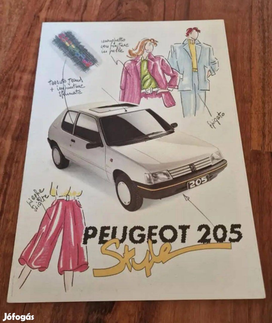 Peugeot 205 Style Prospektus 1991