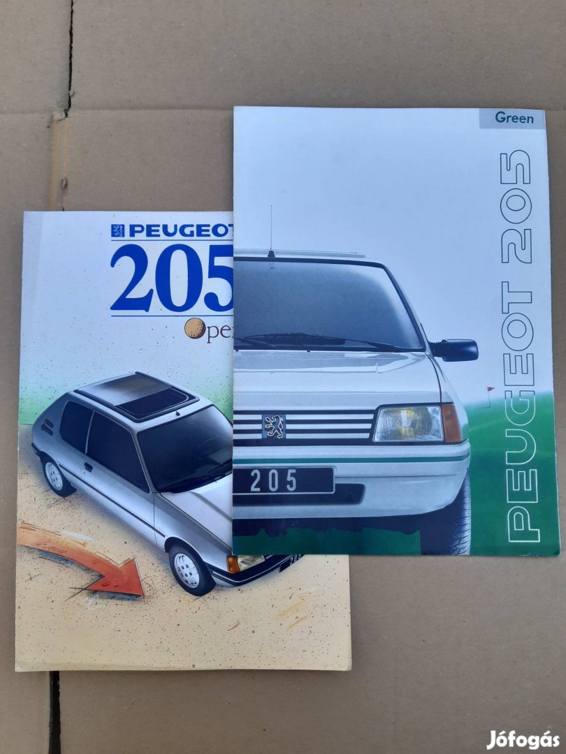 Peugeot 205 prospektus 2db