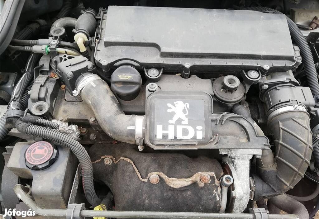 Peugeot 206 1.4 HDI motor.