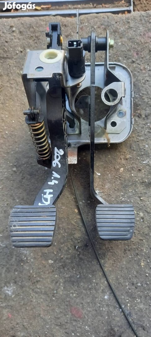 Peugeot 206 1.4 HDI pedál sor 