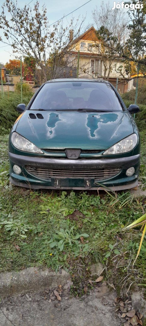 Peugeot 206 1.6 8v supercharger Papírok nélkül!