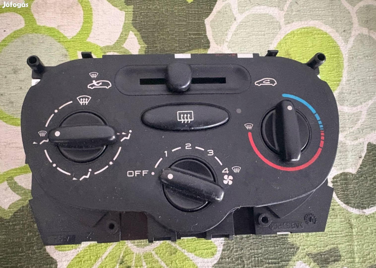 Peugeot 206 206+ fűtéskapcsoló