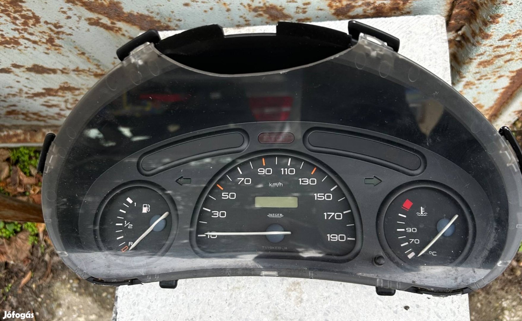 Peugeot 206 2 csatlakozós óracsoport