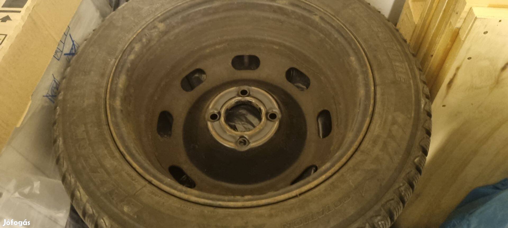 Peugeot 206/306 15" acélfelni téligumival