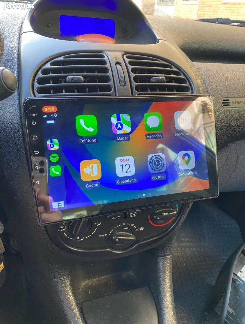 Peugeot 206 9" Android fejegység