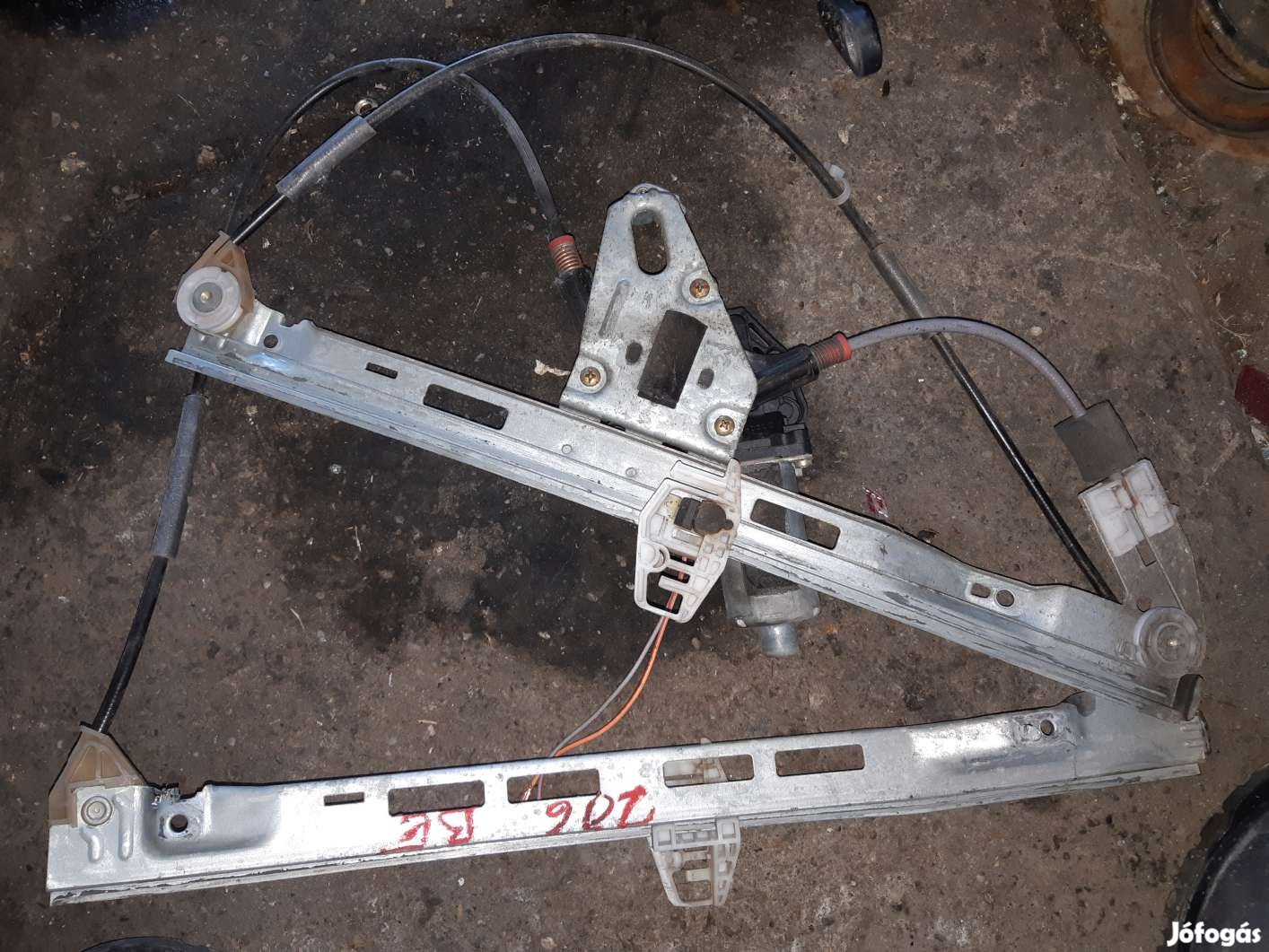 Peugeot 206 Bal Első Ablakemelő Szerkezet Elektromos