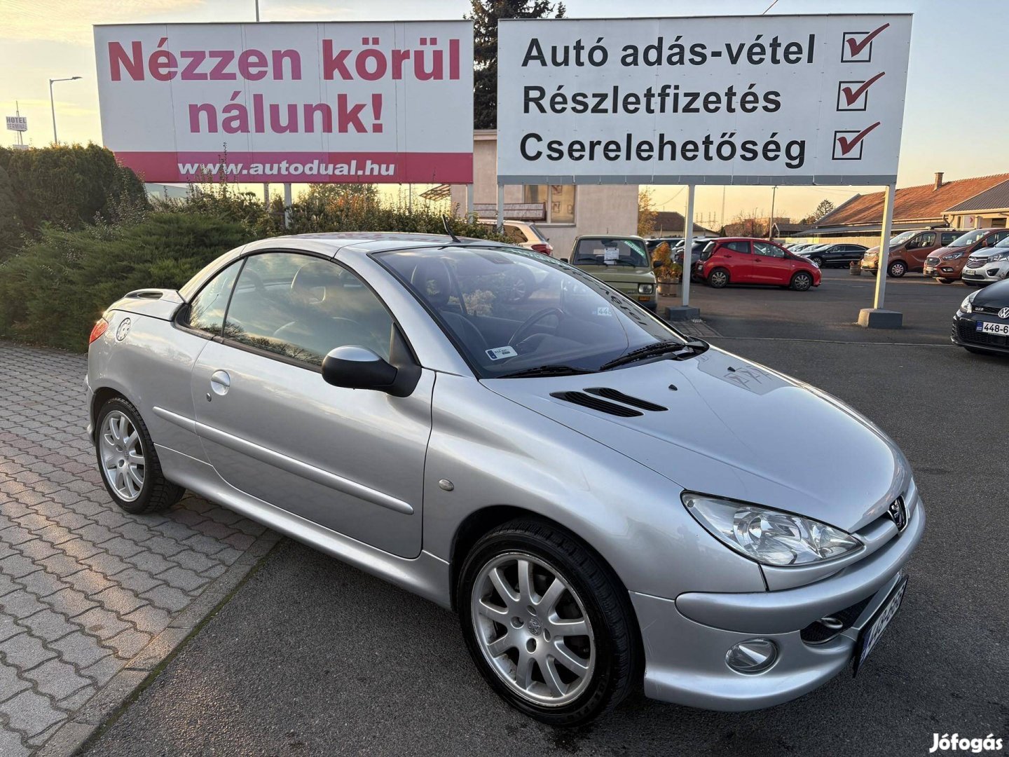 Peugeot 206 CC 2.0 Bőr Belső. Digitális