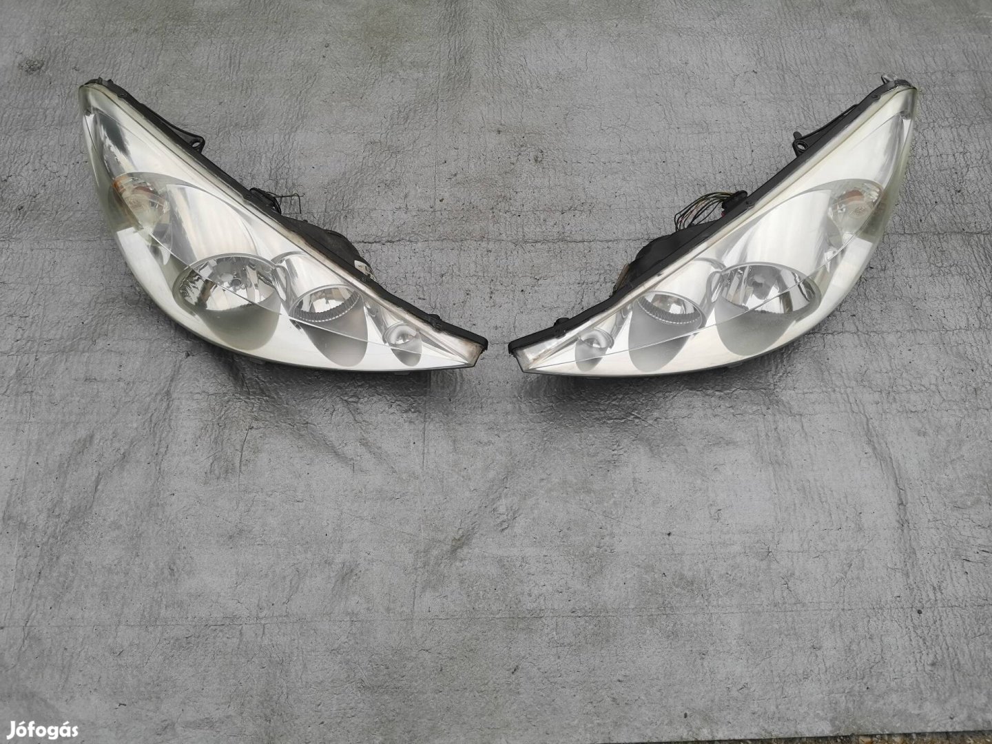 Peugeot 206 Plus gyári fényszóró lámpa 