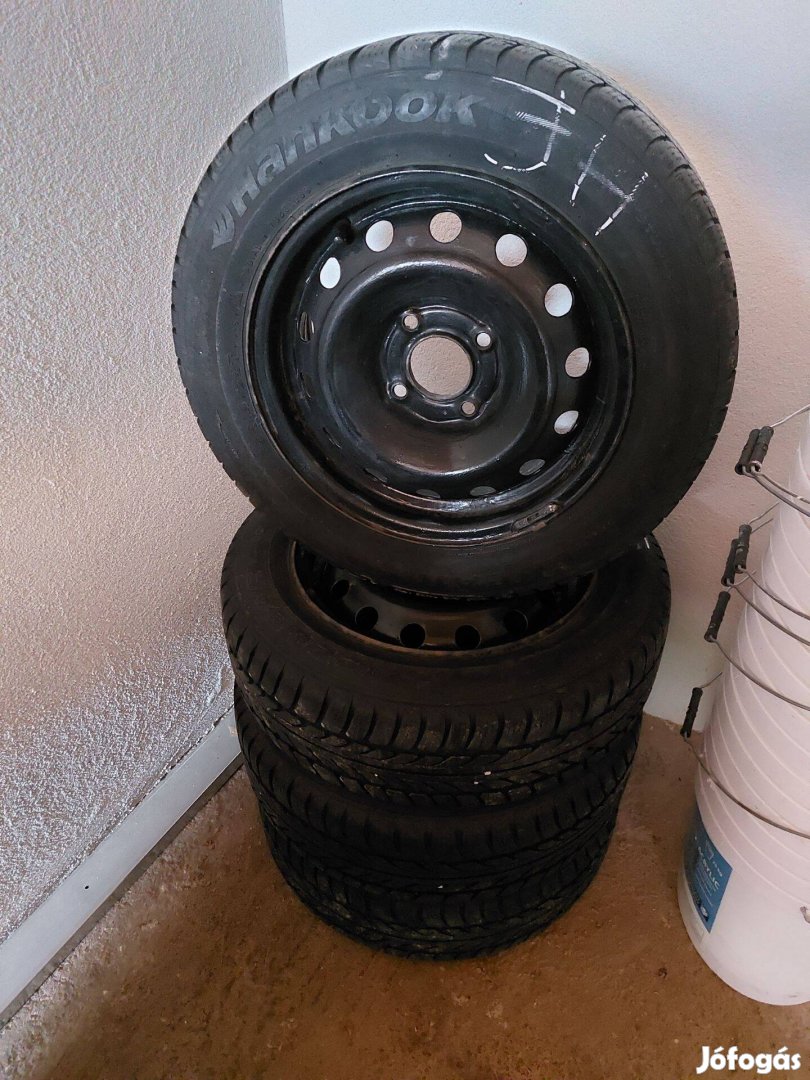 Peugeot 206 R14 felni + téligumi