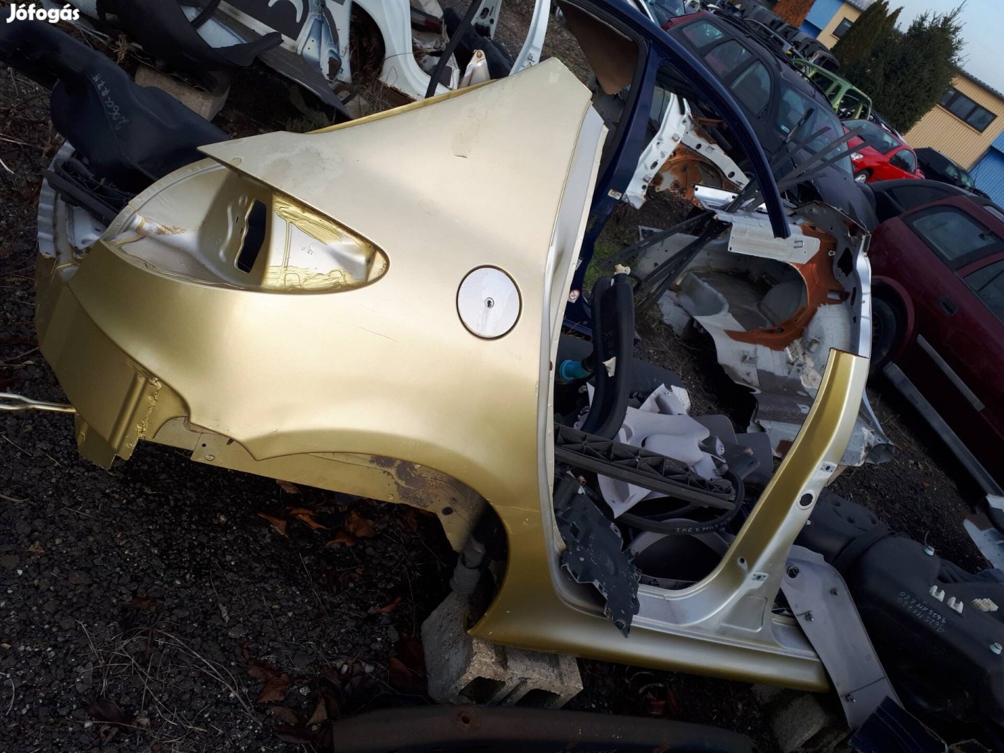 Peugeot 206, 5 Ajtós  jobb hátsó  sárvédő