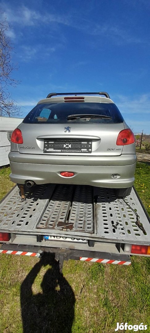 Peugeot 206 ajtó csomagtér ajtó 