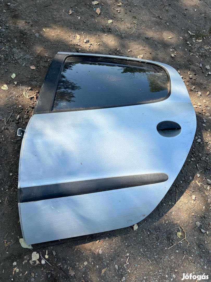 Peugeot 206 bal hátsó ajtó szürke
