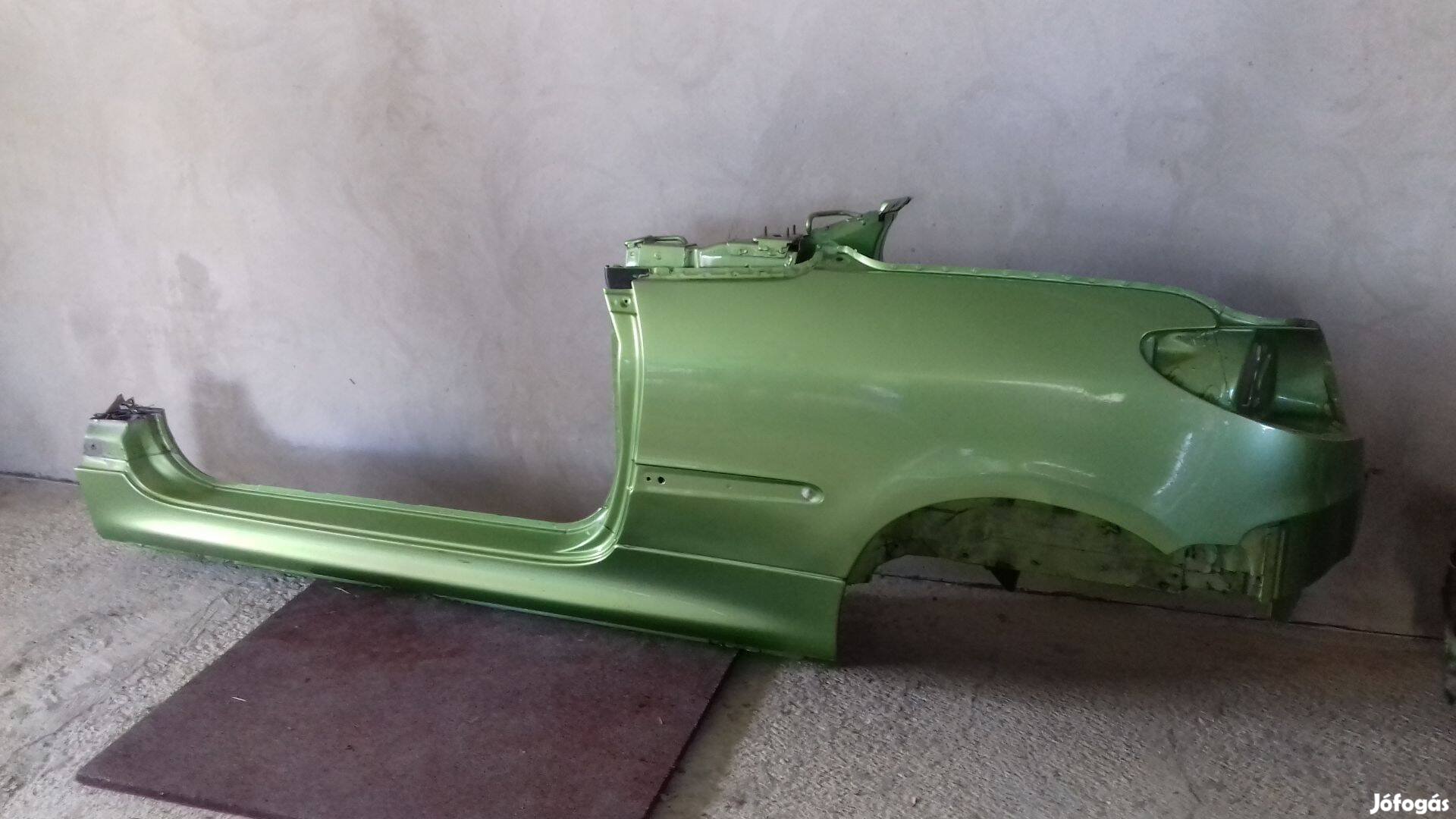 Peugeot 206 cc cabrió jobb, bal hátsó sárvédők küszöbökkel