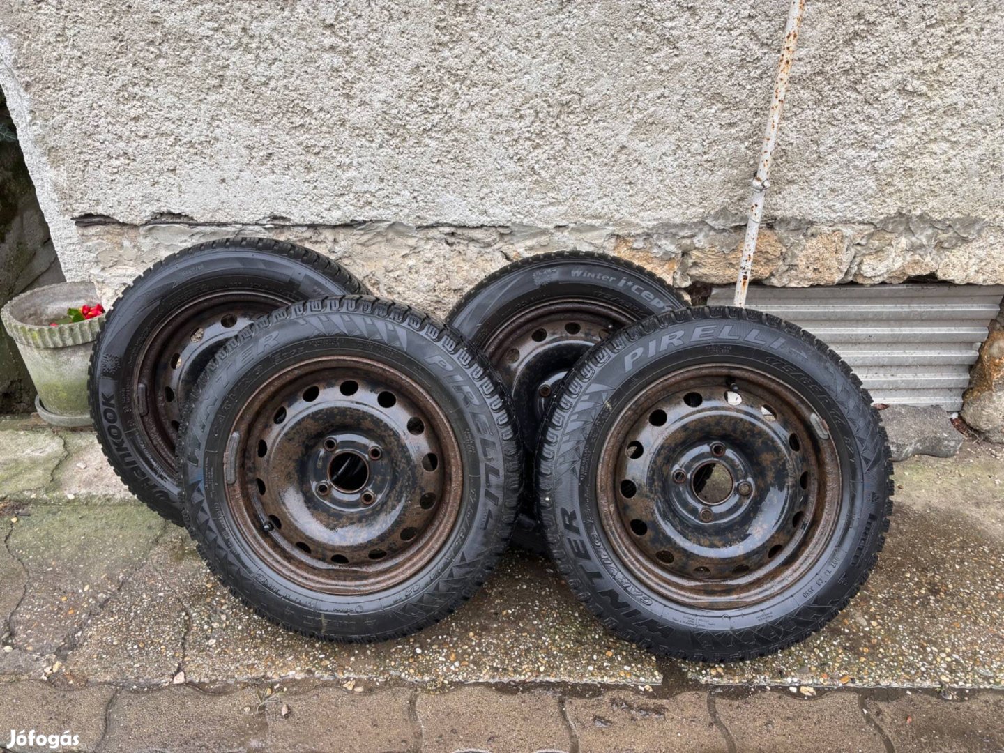 Peugeot 206 felni + téligumi szett