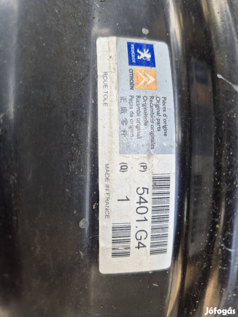 Peugeot 206 gyári lemezfelni