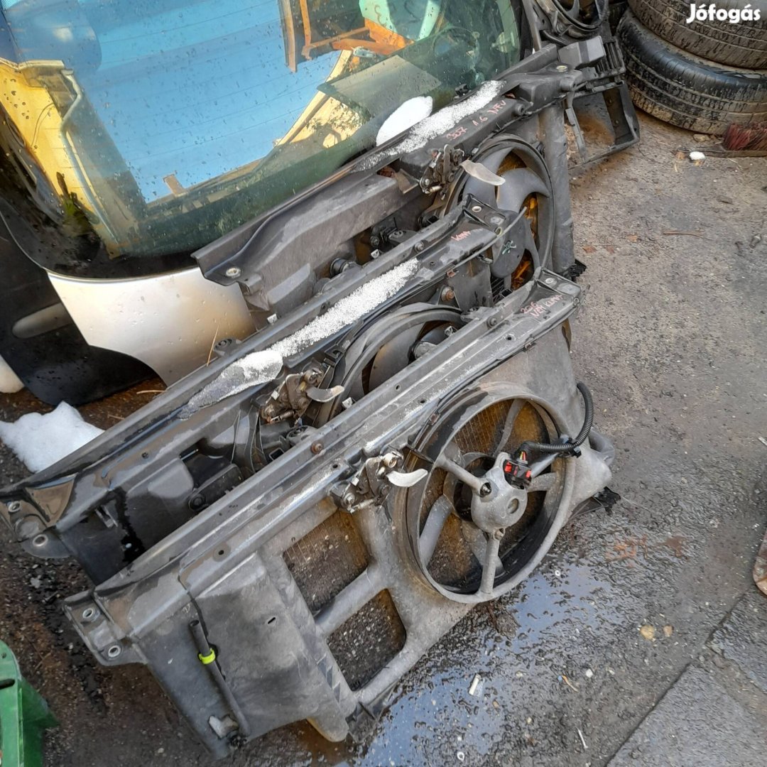 Peugeot 206 homlok fal zárhíd hűtőkeret
