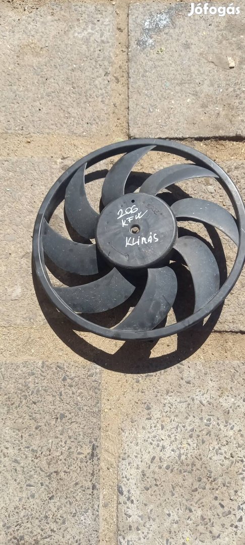 Peugeot 206 hüttő ventilátor 