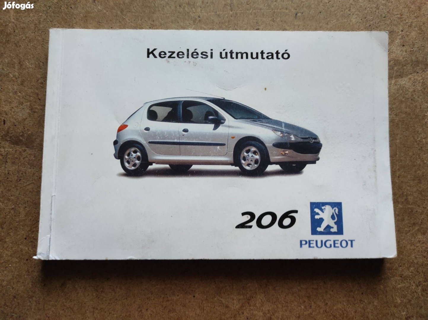 Peugeot 206 kezelési utasítás, 2000.07-