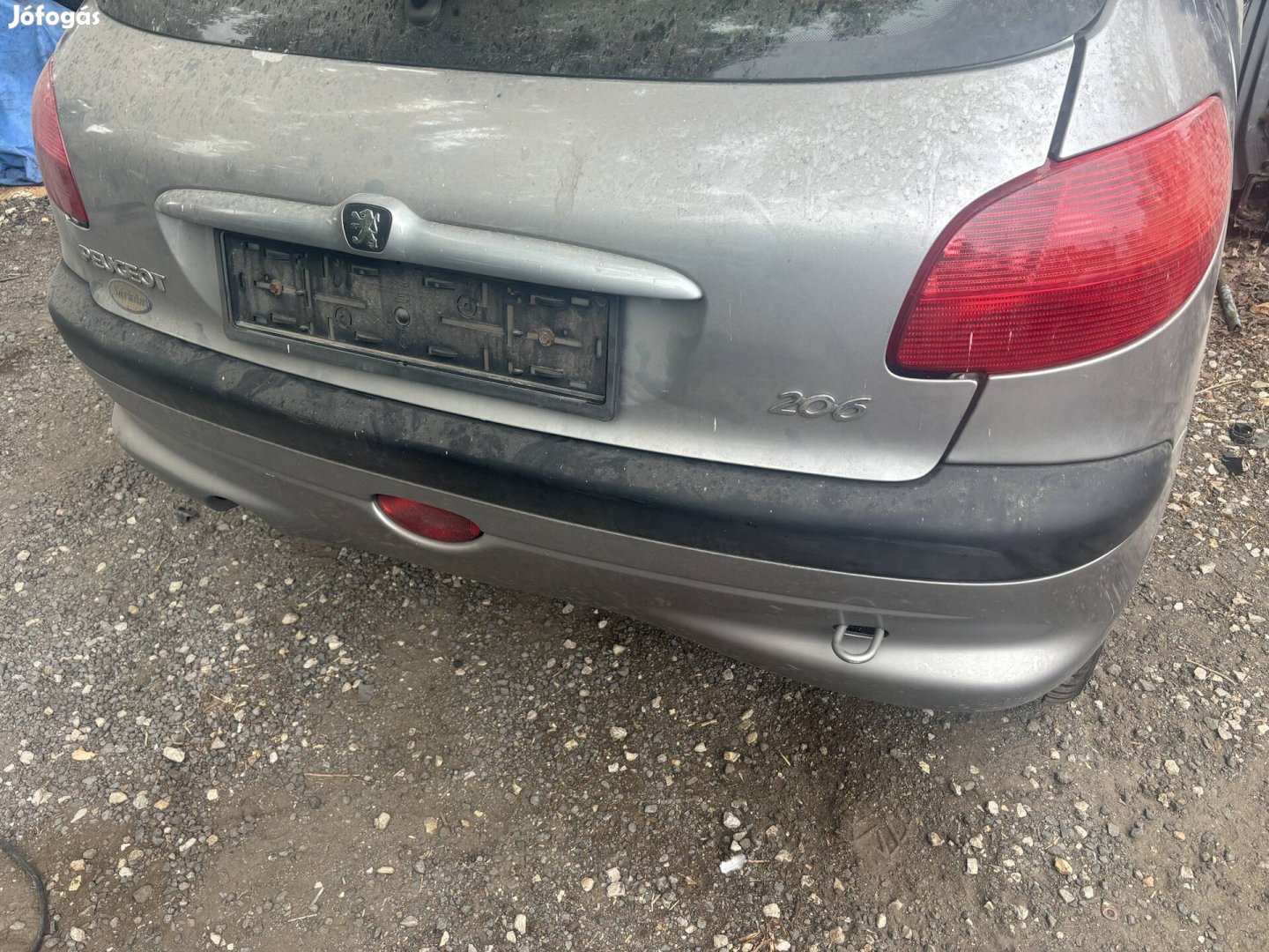 Peugeot 206 lámpa lökhárító csomagtér ajtó 