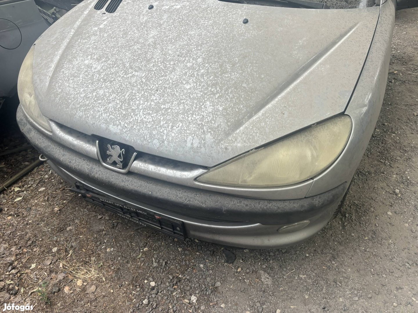 Peugeot 206 lámpa lökhárító motorháztető sárvédő homlokfal zárhíd