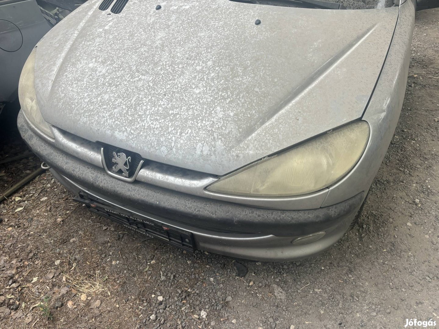 Peugeot 206 lámpa lökhárító sárvédő motorháztető díszrács 