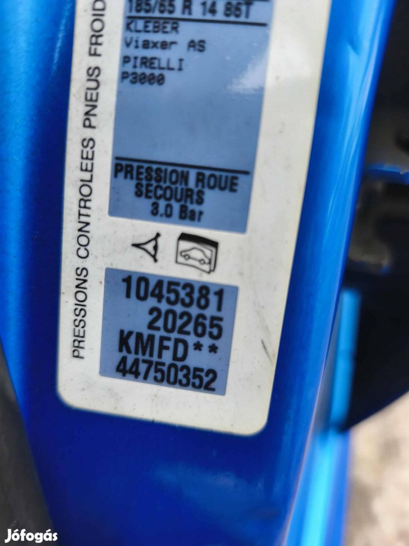 Peugeot 206 motorháztető sárvédő ajtó lökhárító turbo