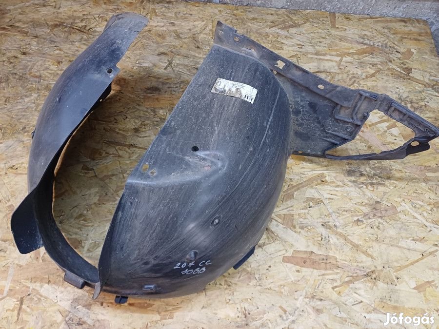 Peugeot 207CC 2007-2013 Jobb Első Sárvédő Dobbetét