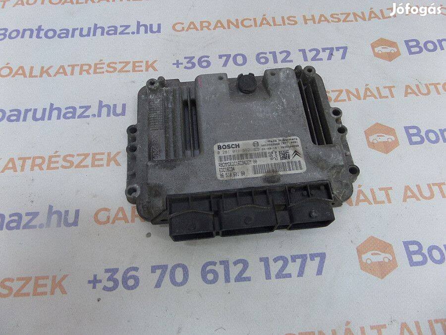 Peugeot 207 Eladó 1,6 HDI 109 le motorvezérlő ECU