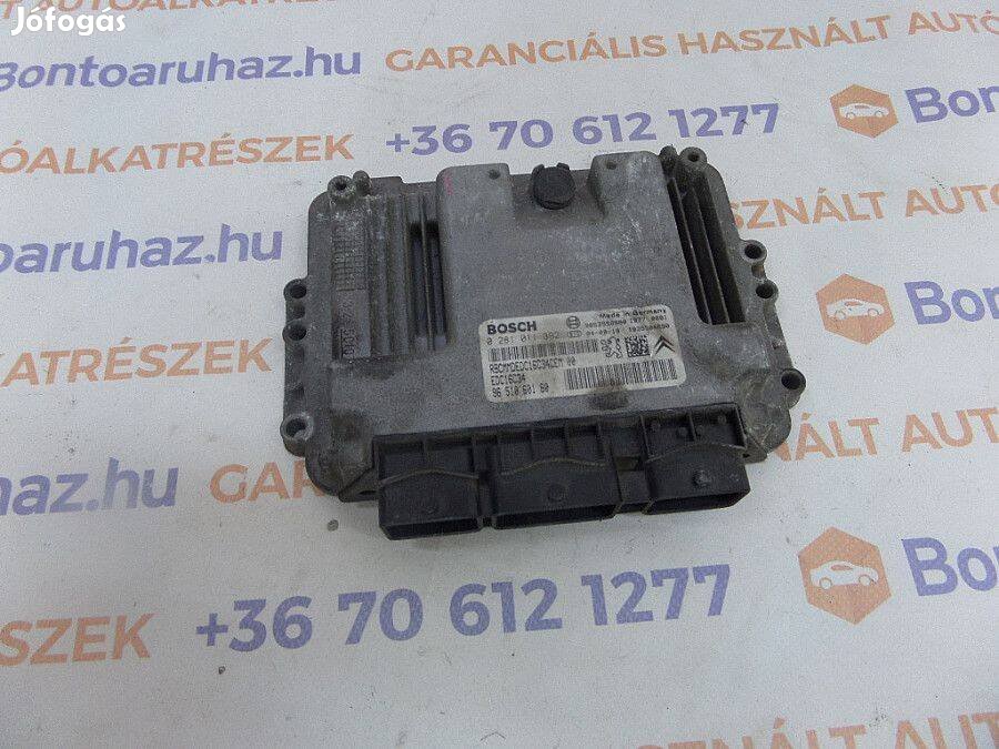 Peugeot 207 Eladó gyári 1,6 HDI 109 le motorvezérlő ECU