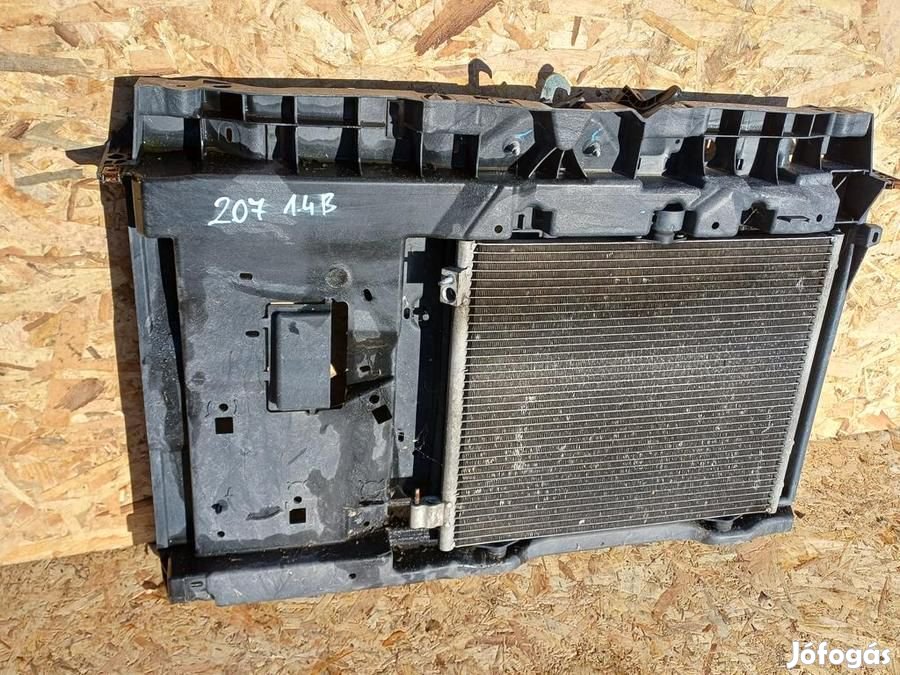 Peugeot 207 (2006-2014) 1.4 16V Benzines Homlokfal Vízhűtővel Venitlá