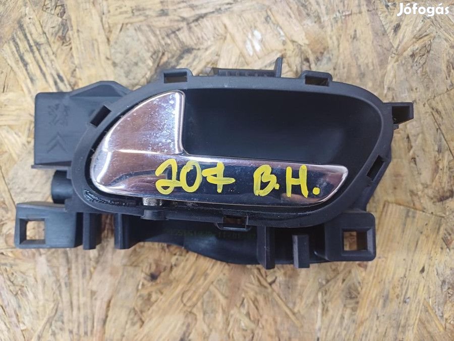 Peugeot 207 2006-2014 Bal Hátsó Ajtó Belső Kilincs