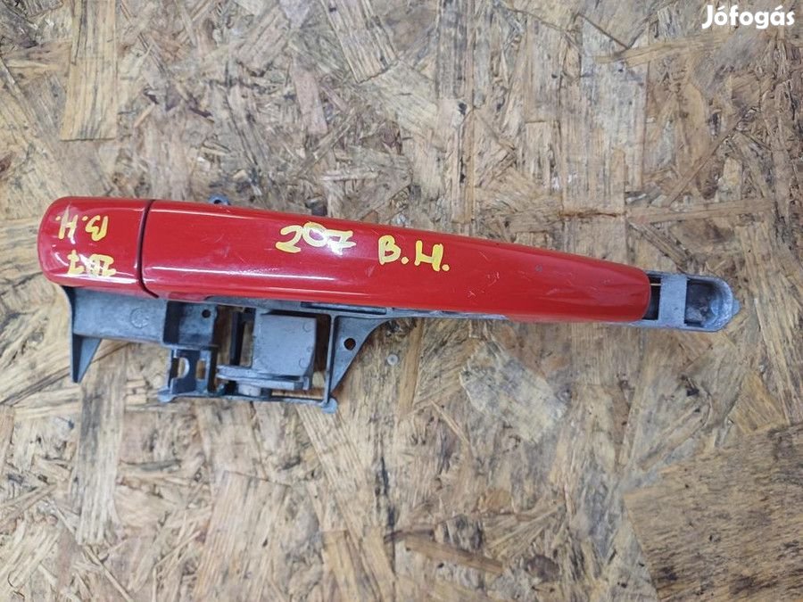 Peugeot 207 2006-2014 Bal Hátsó Ajtó Külső