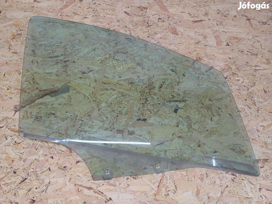 Peugeot 207 2006-2014 Jobb Első Ajtó Üveg