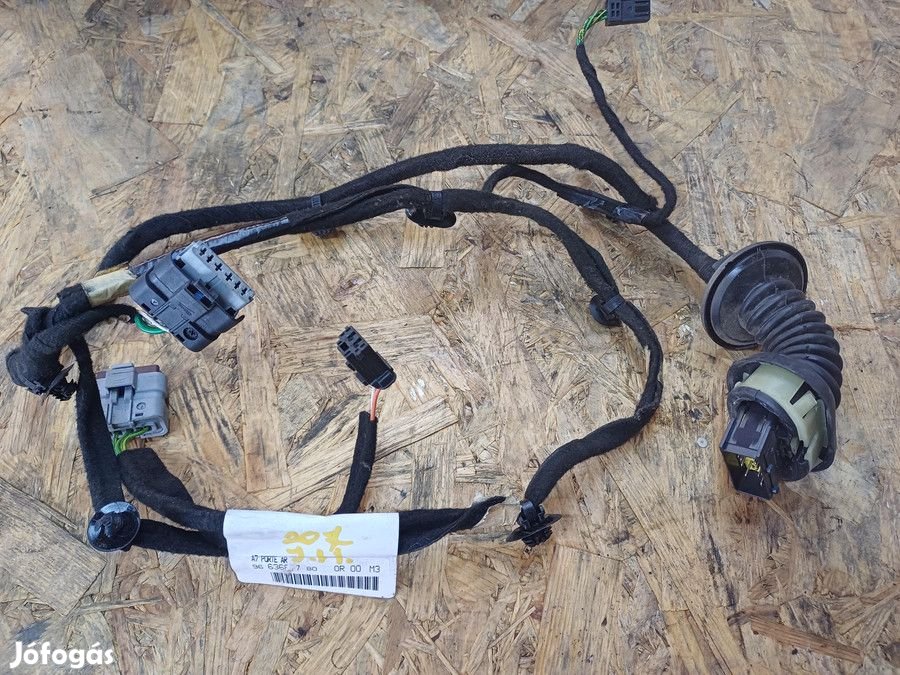 Peugeot 207 2006-2014 Jobb Hátsó Ajtó Kábelköteg
