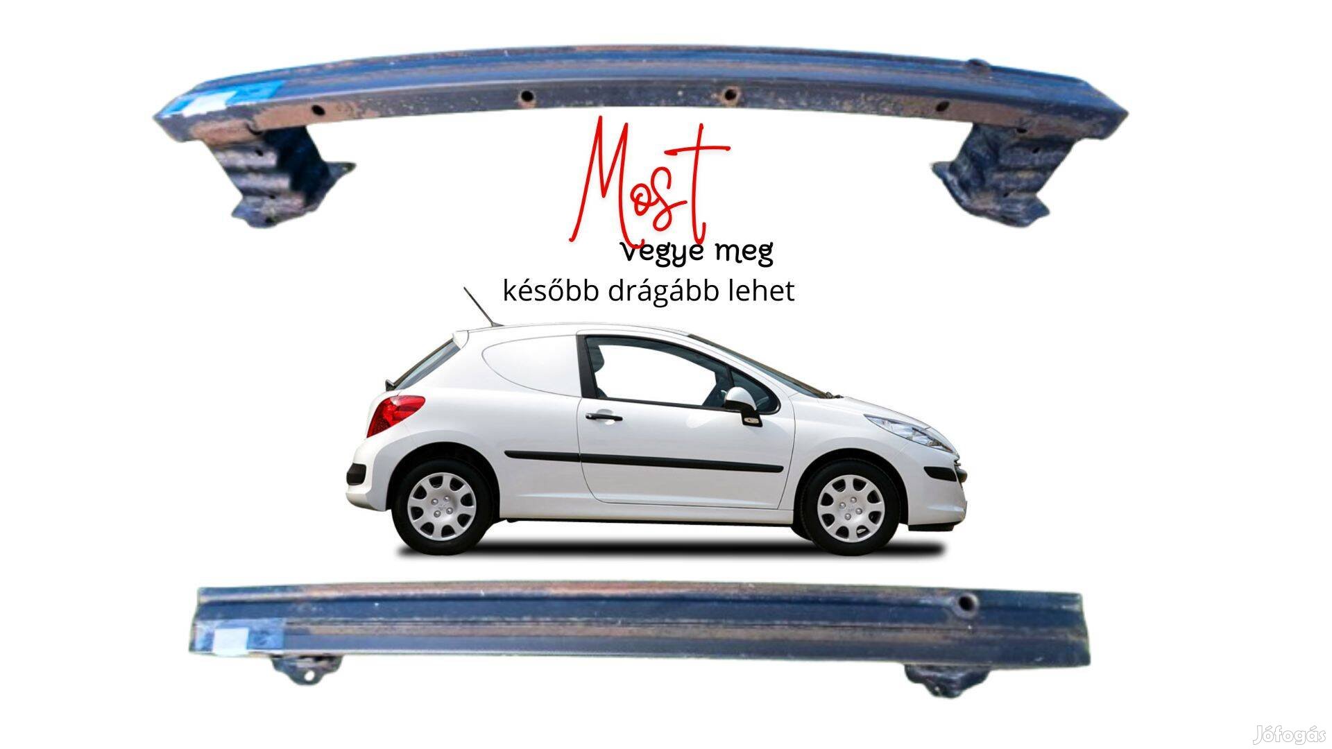 Peugeot 207 (WA, WC) 1.4 Első lökhárító merevítő 525293H