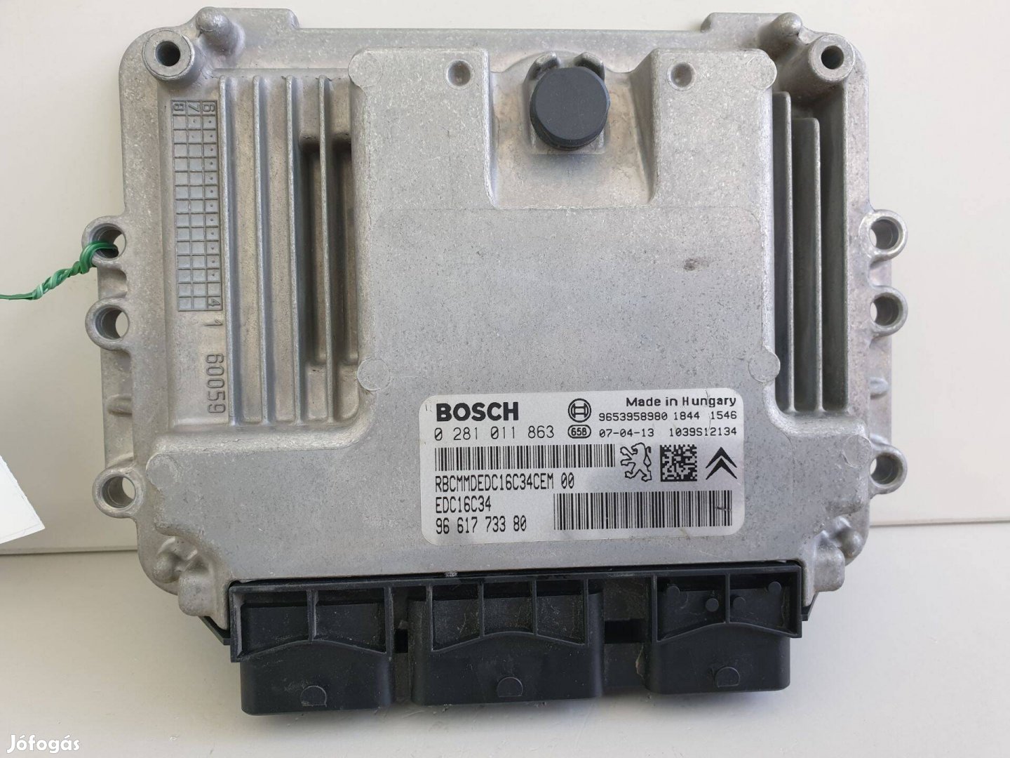 Peugeot 207 , Bosch 0 281 011 863, Ecu, 520 / motorvezérlő