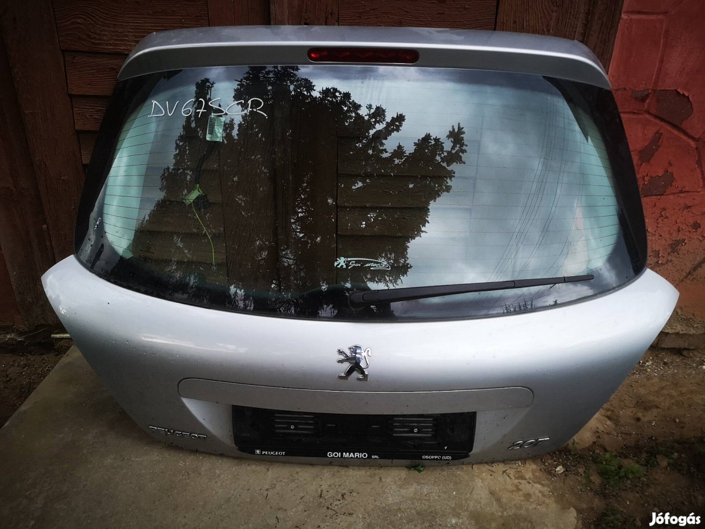 Peugeot 207 csomagtér ajtó 
