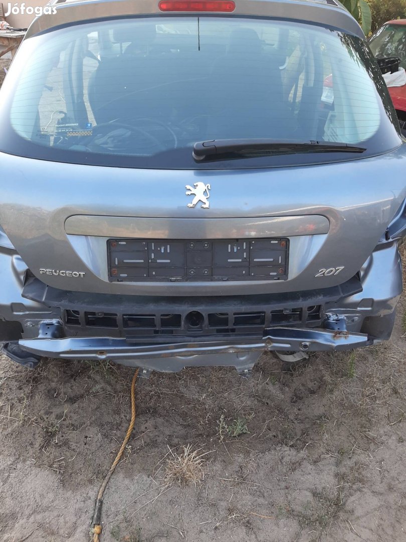 Peugeot 207 hátsó ajtó komplett eladó 