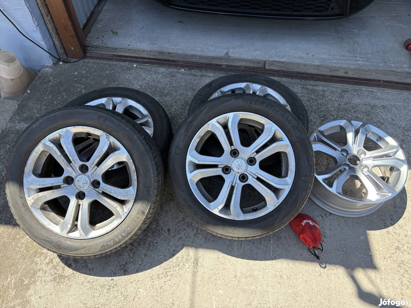 Peugeot 208 alufelni szett, 4x108 16" felni