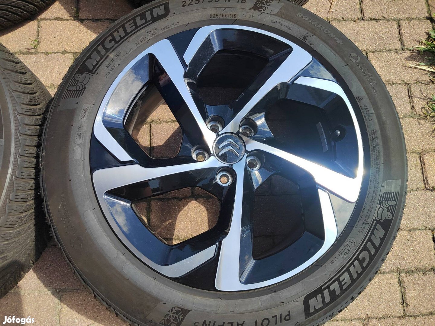 Peugeot 3008 5008 18col alufelni 225/55r18 téli citröen c5 aircross 