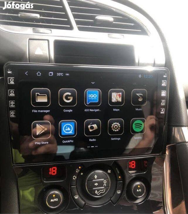 Peugeot 3008 5008 Carplay Multimédia Android GPS Rádió Kamerával!