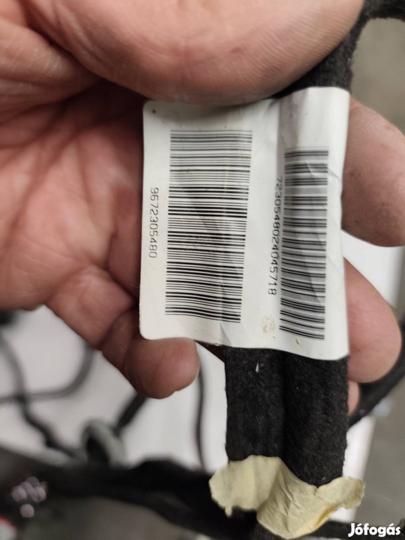 Peugeot 30085008 bal első és hátsó ajtó kábel köteg