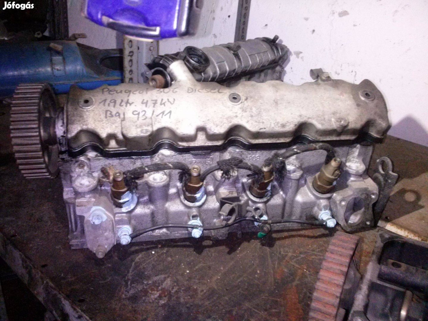 Peugeot 306 1,9 Diesel Hengerfej