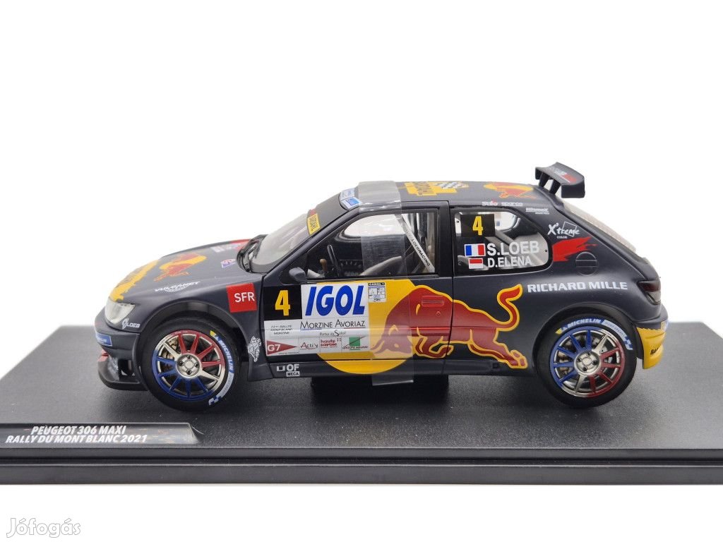 Peugeot 306 - Red Bull - Rally Mont Blanc #4 (2021) - Sebastien Loeb