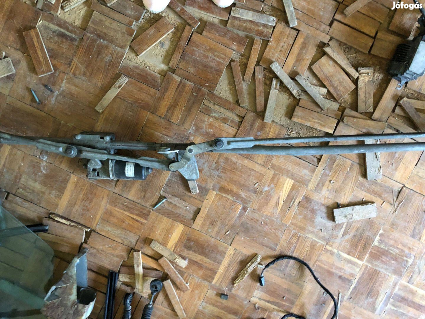 Peugeot 307 2006-os ablaktörlő motor 404 638 12V posta megoldható