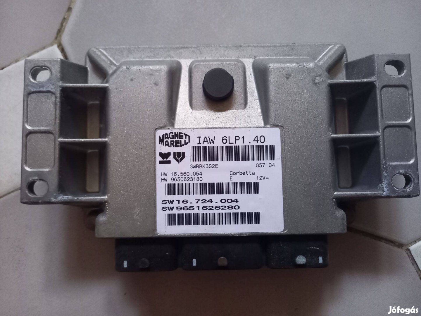 Peugeot 307 2.0 ECU, motorvezérlő elektronika 9651626280