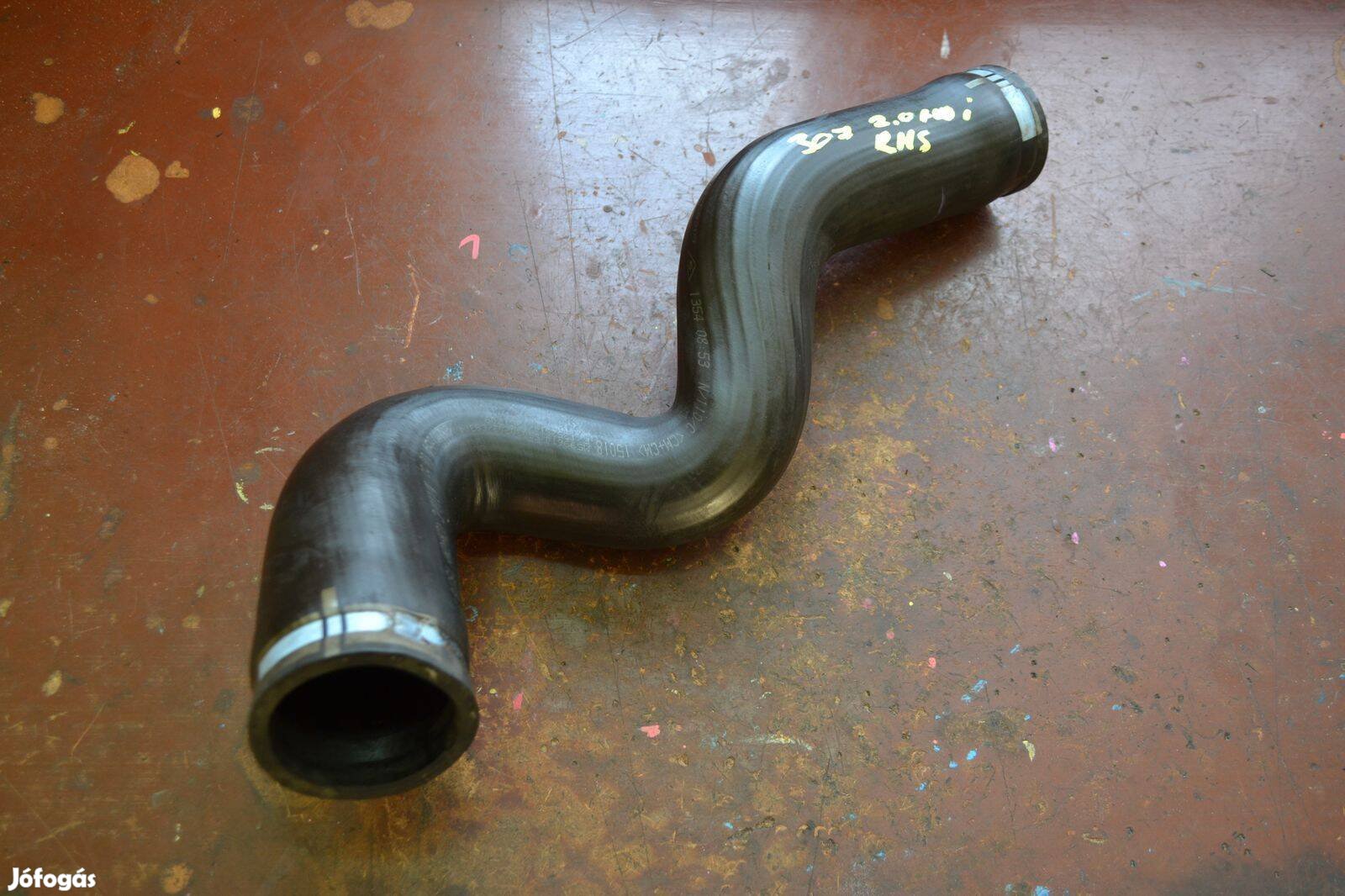 Peugeot 307 2.0 HDi coolercső, intercoolercső 15018, M599610, 55030202