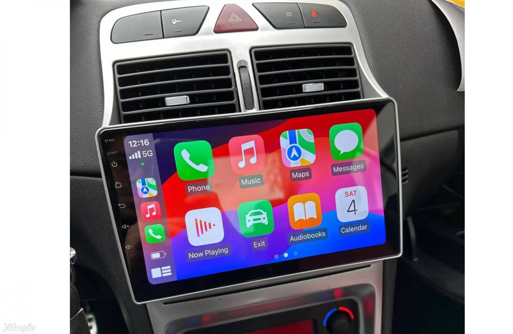 Peugeot 307 307CC 307SW Android Rádió Multimédia 9" Kijelző Navigáció