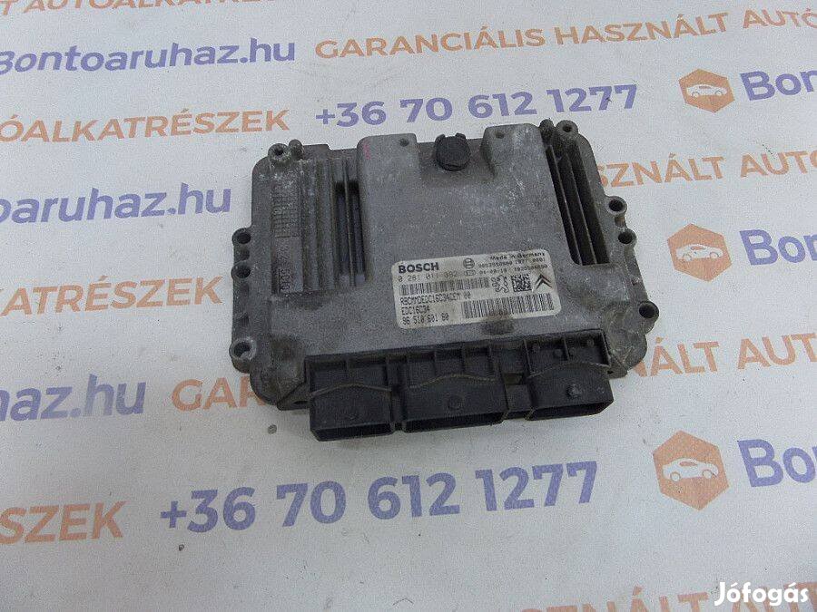 Peugeot 307 Eladó 1,6 HDI 109 le motorvezérlő ECU